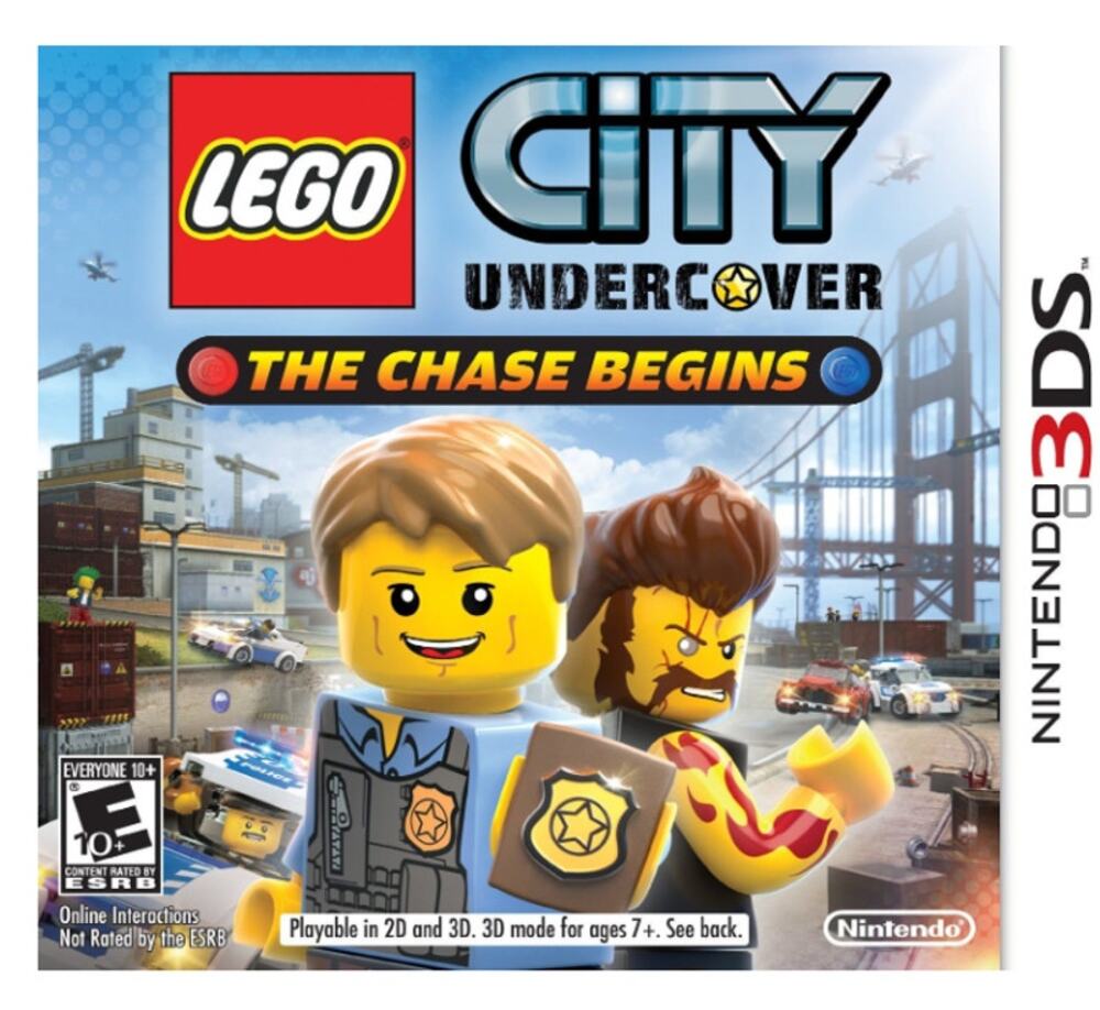 Lego City Undercover: The Chase Begins - Nintendo 3DS Electronic Video Game NEW